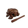 MEINL Wood Frog Hand Percussion Instrument Brown Large
