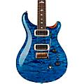 PRS Wood Library Custom 24-08 With Stained Maple Neck and Ziricote Fretboard Electric Guitar Aquamarine