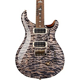 PRS Wood Library Custom 24-08 With Stained Maple Neck and Ziricote Fretboard Electric Guitar Charcoal