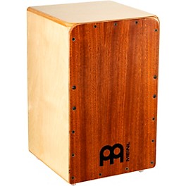 MEINL Woodcraft Series Professional Cajon with Mahogany Frontplate