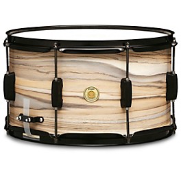 TAMA Woodworks 14x8" Poplar Snare Drum Natural Zebrawood Wrap