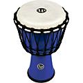 LP World Rope-Tuned Circle Djembe, 7 in. Blue