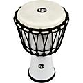 LP World Rope-Tuned Circle Djembe, 7 in. White