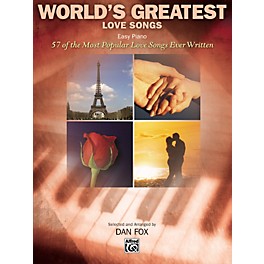Alfred World's Greatest Love Songs Easy Piano