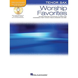 Hal Leonard Worship Favorites Instrumental Play-Along Series Book with CD