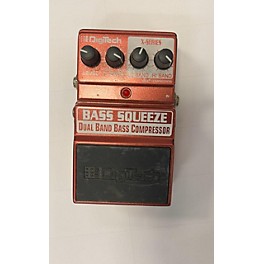 Used DigiTech XBS Bass Squeeze Compressor Bass Effect Pedal