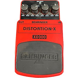 Used Behringer XD300 Distortion-X Effect Pedal