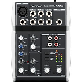 Behringer XENYX 502S 5-Channel Analog Mixer With USB