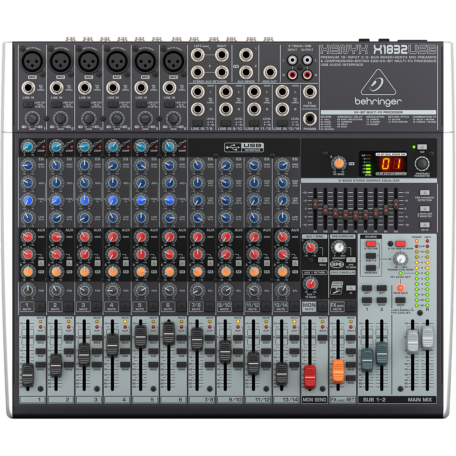 behringer xenyx x1832 usb mixer set up behringer xenyx x1832 usb mixer set up
