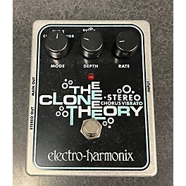 Used Electro-Harmonix XO Stereo Clone Theory Analog Chorus / Vibrato Effect Pedal