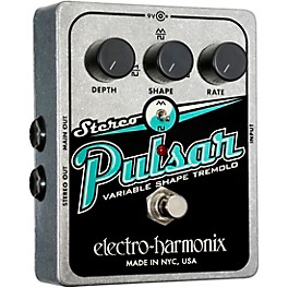 Open Box Electro-Harmonix XO Stereo Pulsar Tremolo Guitar Effects Pedal