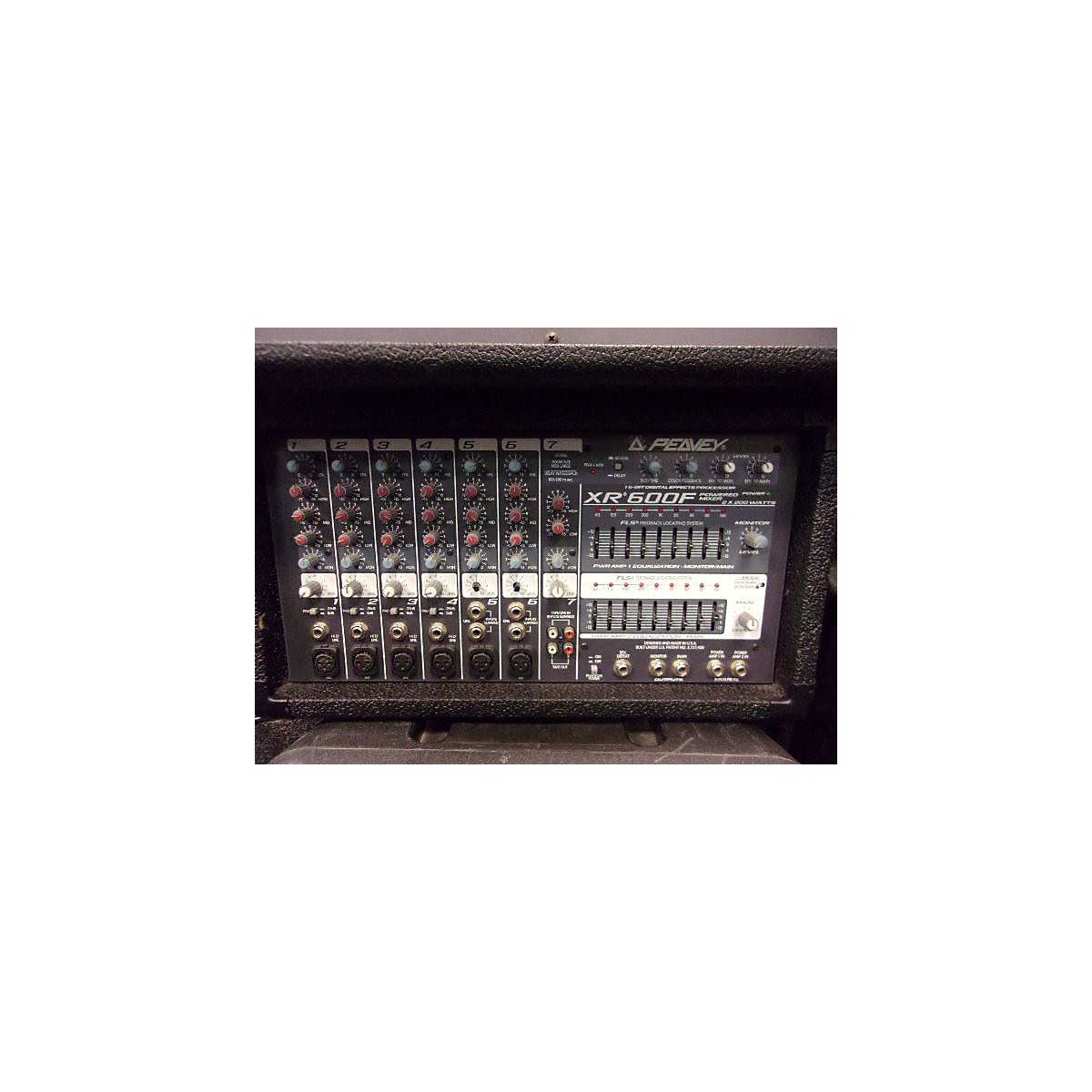 Used Peavey XR600F Powered Mixer Guitar Center