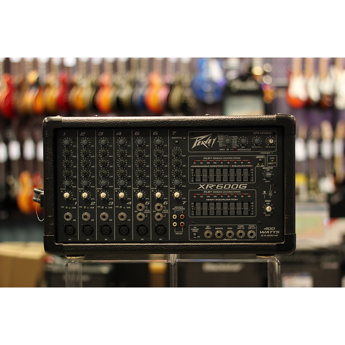 Used Peavey XR600G Powered Mixer Guitar Center