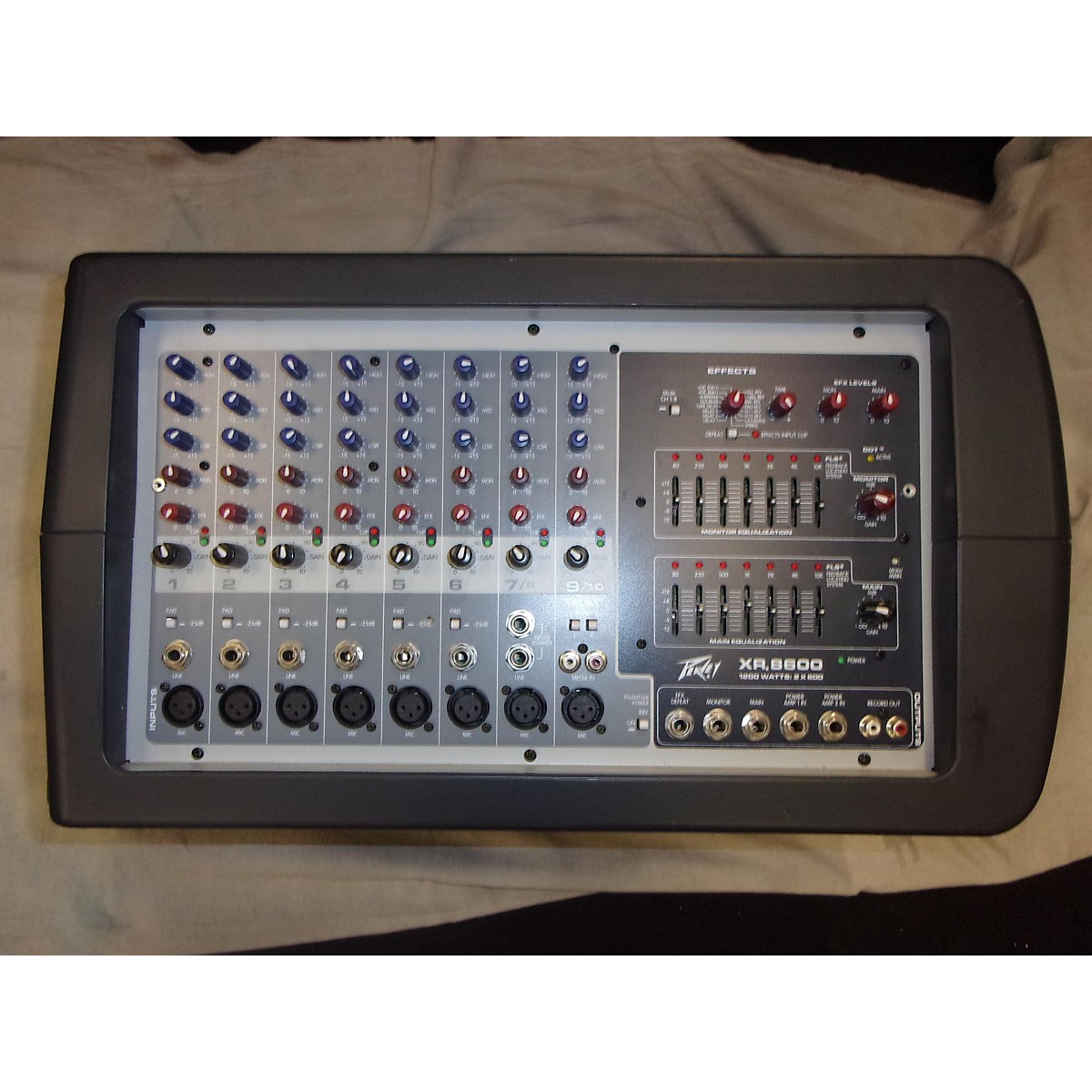 Used Peavey XR8600D Powered Mixer Guitar Center