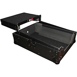 Open Box ProX XS-M12LT ATA Style Flight Road Case with Wheels and Sliding Laptop Shelf for 12 in. DJ Mixers