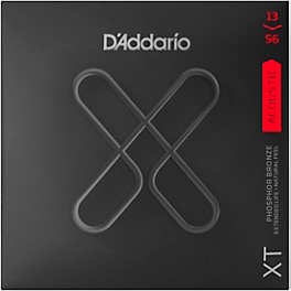 D'Addario XT Phosphor Bronze Acoustic Guitar Strings, Medium, 13-56