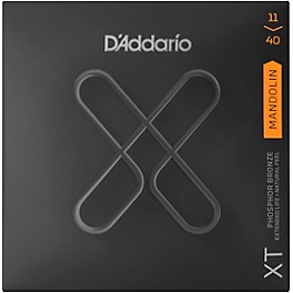 D'Addario XT Phosphor Bronze Mandolin Strings, Medium, 11-40