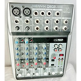 Used Behringer Xenyx Q802USB Unpowered Mixer