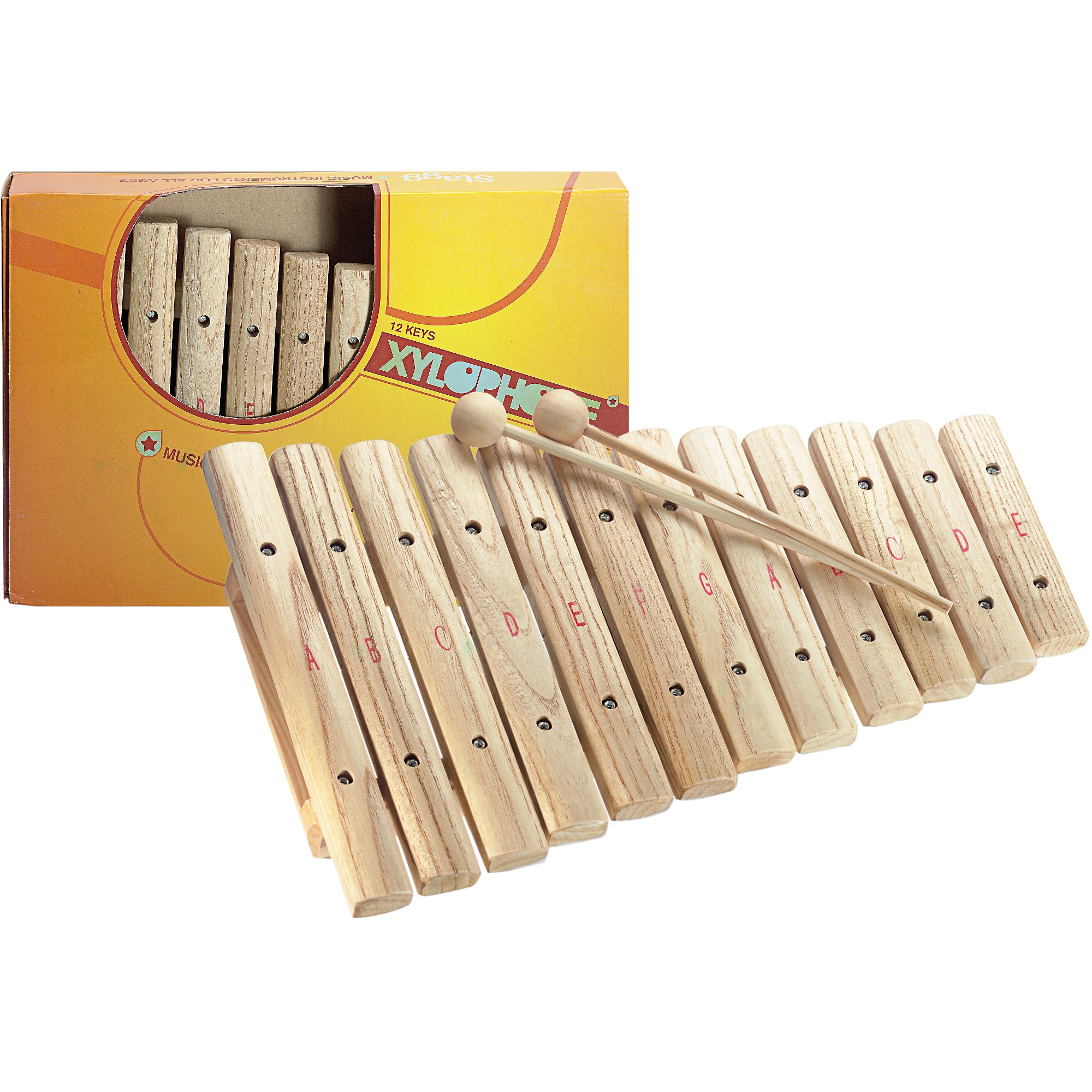 Stagg Xylophone, 12 Keys, AE Guitar Center