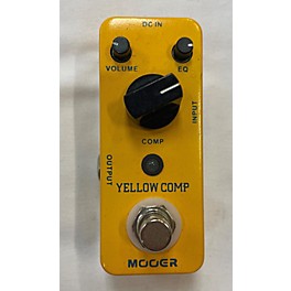 Used Mooer YELLOW COMP Effect Pedal