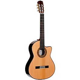 Alvarez Yairi CYM75ce Cutaway Nylon-String Classical Acoustic-Electric Guitar