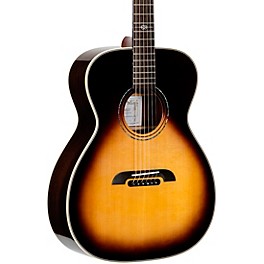 Alvarez Yairi FYM70 Herringbone Folk-OM Acoustic-Electric Guitar