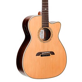Alvarez Yairi WY1 Cutaway Folk-OM Acoustic-Electric Guitar Natural