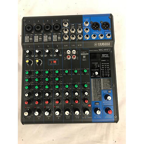 Used Yamaha Yamaha Mg10 UX Unpowered Mixer Guitar Center