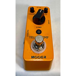 Used Mooer Yellow Comp Effect Pedal
