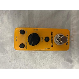 Used Mooer Yellow Compressor Effect Pedal