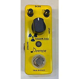 Used Donner Yellow Fall Delay Effect Pedal