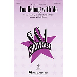 Hal Leonard You Belong with Me ShowTrax CD by Taylor Swift Arranged by Mark Brymer