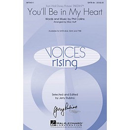 Hal Leonard You'll Be in My Heart (from Tarzan) SATB Divisi by Phil Collins arranged by Mac Huff