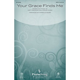 PraiseSong Your Grace Finds Me CHOIRTRAX CD by Matt Redman Arranged by Harold Ross