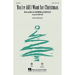 Hal Leonard You're All I Want for Christmas ShowTrax CD Arranged by Kirby Shaw