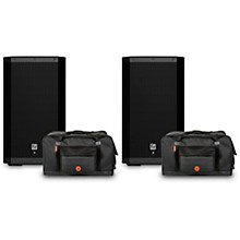 Electro-Voice ZLX-12P G2 Powered Speaker Pair With Road Runner Bags