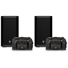 Electro-Voice ZLX-12P G2 Powered Speaker Pair With Road Runner Bags