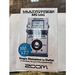 Used Zoom ZMS50G Multistomp Effect Processor