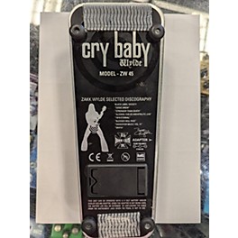 Used Dunlop ZW45 Zakk Wylde Signature Cry Baby Wah Effect Pedal