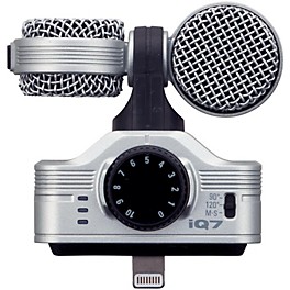 Open Box Zoom iQ7 MS Stereo Microphone for iOS