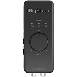 IK Multimedia iRig Stream iOS Audio Interfaces for iOS, Mac and Select Android Devices