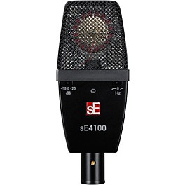 sE Electronics sE 4100 Large Diaphragm Cardioid Condenser Microphone w/Mount and Case